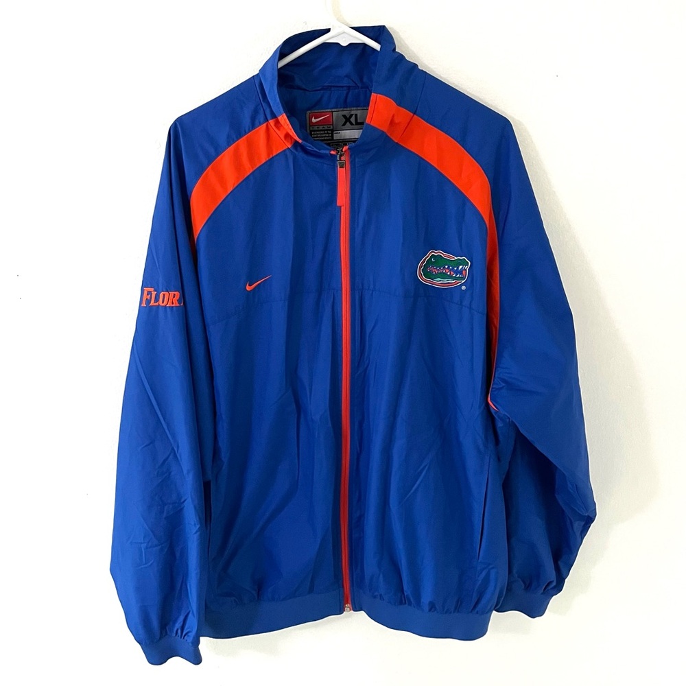 Vintage Early 2000’s Nike Team Florida Gator Windbreaker, Size: XL